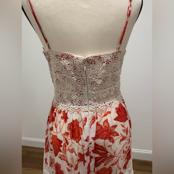 Antonio Milani Devon Printed Crochet Laced Maxi Dress 🌺
Size: 6 - Picture 9 of 17